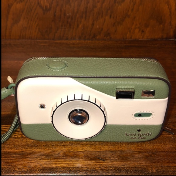 NWT-Kate Spade-SET-Picture This-Camera📷Wristlet & Film Roll🎞️Bag Charm/Keychain - Picture 4 of 16